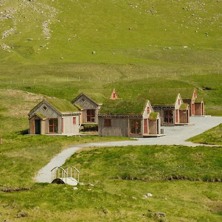 Mulafossur Cottages By Famous Waterfall In Gasadalur 외부 사진
